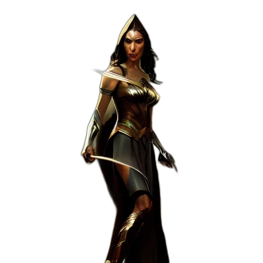 dress, concept art, fantasy art, comic book art transparent PNG cut-out