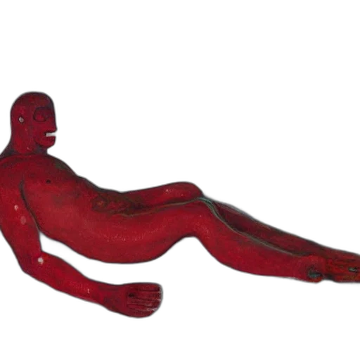 furniture, robot, staff, creature, concept art, 3d render, photorealistic, red transparent PNG cut-out