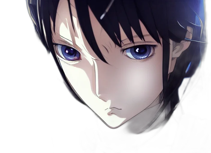 face, mask, crown, robot, anime, photorealistic, concept art, cartoon transparent PNG cut-out