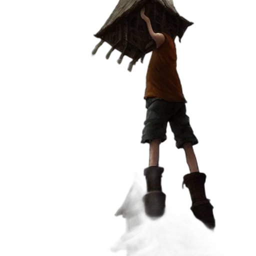 umbrella, weapon, hat, staff, concept art, 3d render, photorealistic, fantasy art transparent PNG cut-out