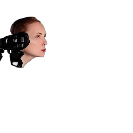 face, robot, staff, mask transparent PNG cut-out