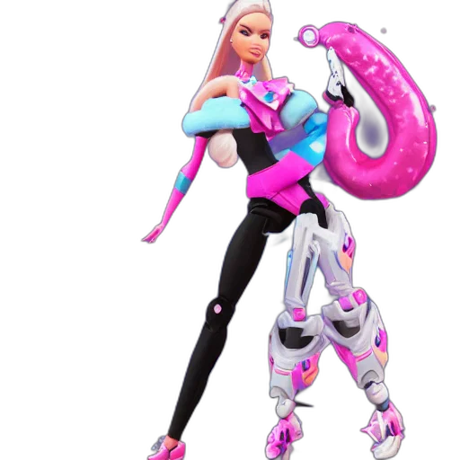 weapon, robot, staff, jacket transparent PNG cut-out