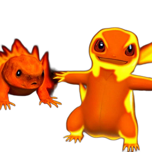 dragon, animal, creature, 3d render transparent PNG cut-out