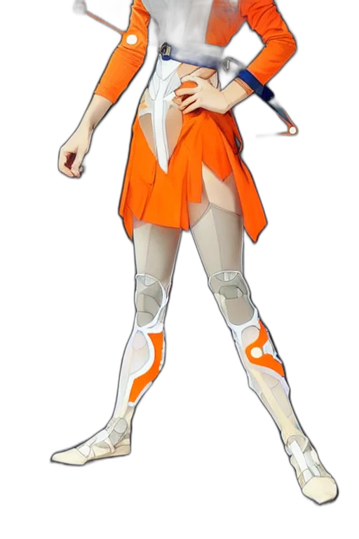 dress, staff, concept art, 3d render, fantasy art, comic book art, digital, concept transparent PNG cut-out