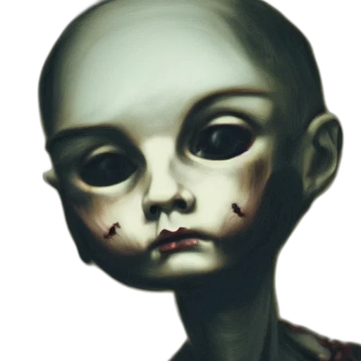 face, mask, creature, robot transparent PNG cut-out