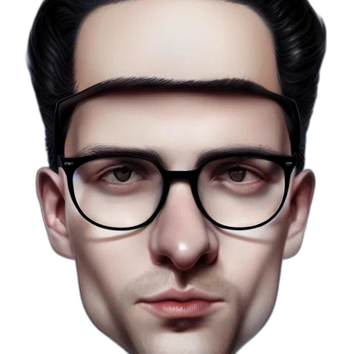 face, mask, hair, staff, photorealistic, cartoon, 3d render, concept art transparent PNG cut-out