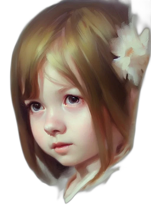 face, crown, mask, flower, oil painting, photorealistic, watercolor, fantasy art transparent PNG cut-out