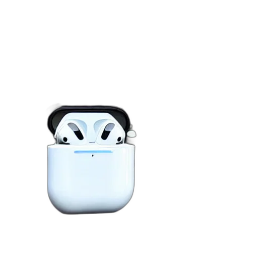 robot, face, mask, animal, 3d render, concept art, giant, airpod transparent PNG cut-out