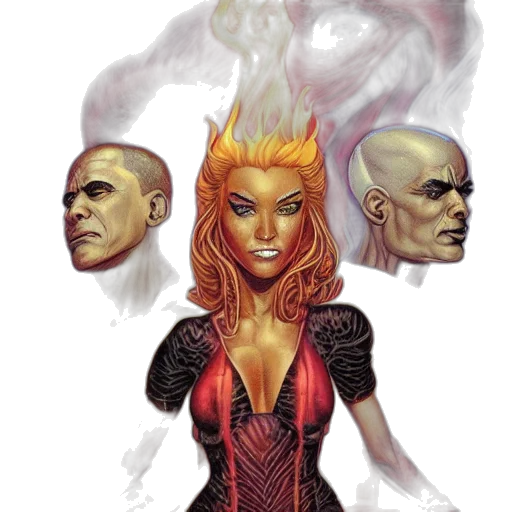 mask, comic book art, concept art, fantasy art transparent PNG cut-out