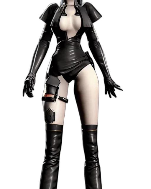 robot, concept art, cyberpunk, 3d render transparent PNG cut-out
