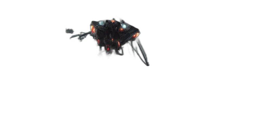 robot, creature, dragon, animal, 3d render, concept art, pixel art, cyberpunk transparent PNG cut-out