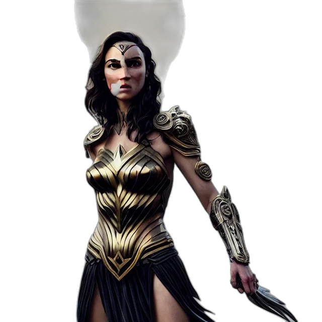 fantasy art, concept art, comic book art, 3d render transparent PNG cut-out