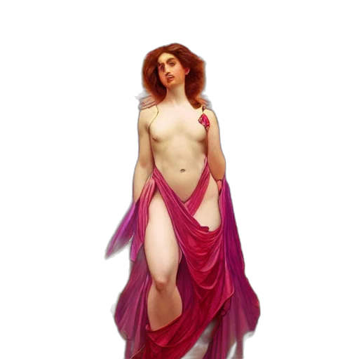 dress, fantasy art, concept art, pixel art, oil painting, red, pastel, beautiful transparent PNG cut-out