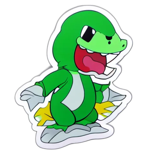 dragon, creature, animal, staff, pixel art, concept art, 3d render, cartoon transparent PNG cut-out