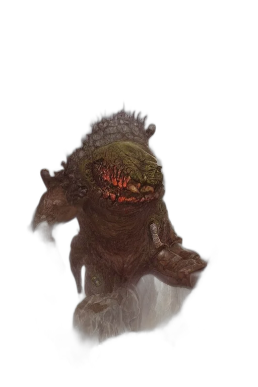 creature, staff, dragon, face, concept art, fantasy art, 3d render, photorealistic transparent PNG cut-out