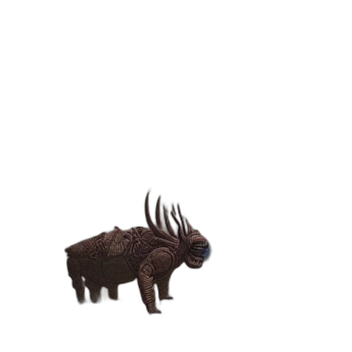 animal, creature, hair, dragon transparent PNG cut-out