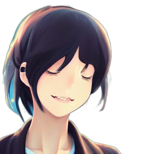 face, mask, jacket, robot, anime, pixel art, cartoon, photorealistic transparent PNG cut-out
