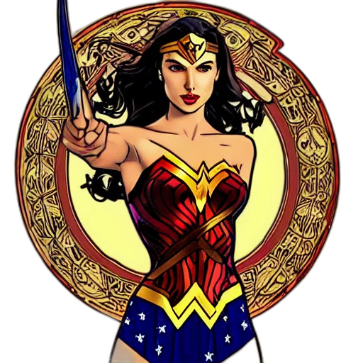 comic book art, cartoon, fantasy art, concept art transparent PNG cut-out