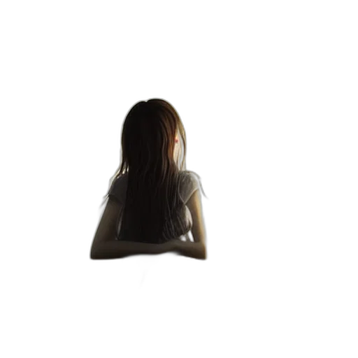 hair, mask, face, dress, 3d render, photorealistic, concept art, pixel art transparent PNG cut-out
