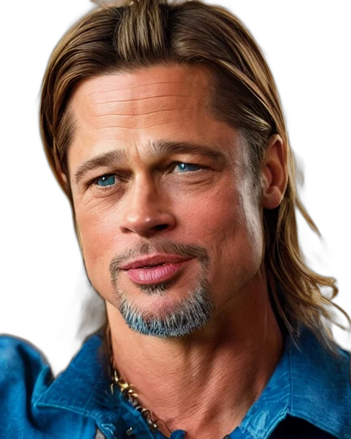 hair, face, animal, photorealistic, cartoon, medium, shot, brad transparent PNG cut-out