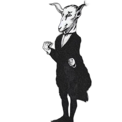 mask, animal, staff, jacket transparent PNG cut-out