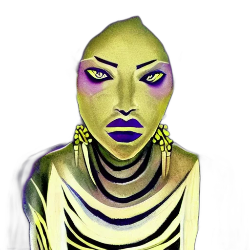 jewelry, mask, face, robot transparent PNG cut-out