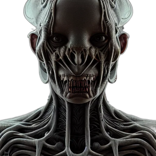 mask, face, robot, creature transparent PNG cut-out
