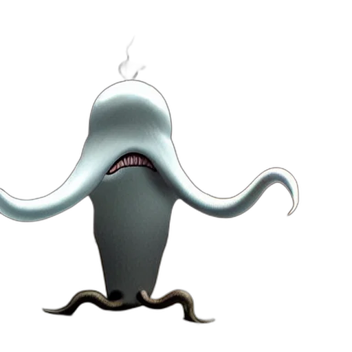 creature, hat, staff, animal transparent PNG cut-out