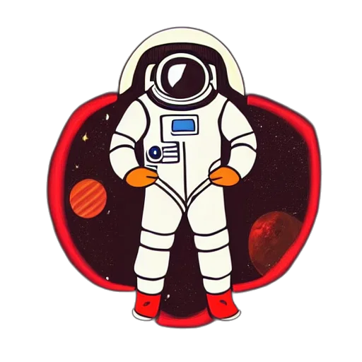robot, staff, jacket, dress, concept art, pixel art, cartoon, comic book art transparent PNG cut-out