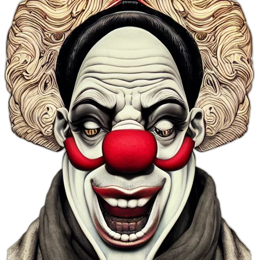 mask, face, creature, comic book art transparent PNG cut-out