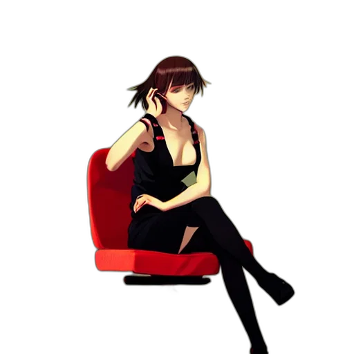 dress, staff, furniture, hat transparent PNG cut-out