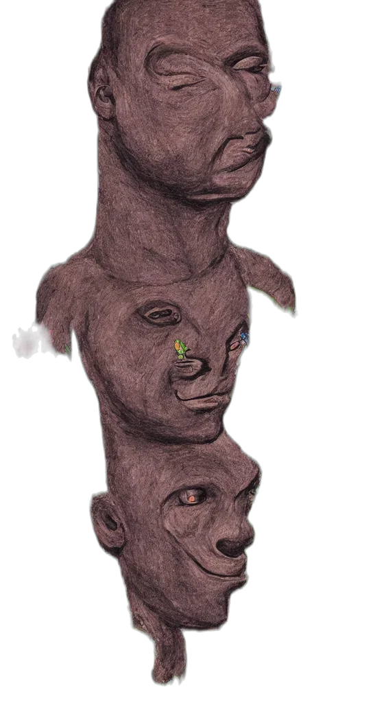 creature, face, mask, animal transparent PNG cut-out