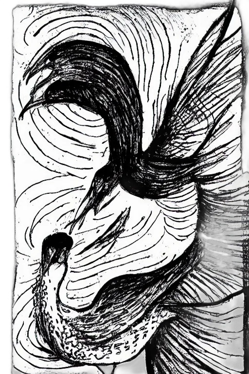 mask, hair, face, creature, pencil sketch, comic book art, cartoon, concept art transparent PNG cut-out