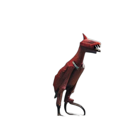 dragon, animal, creature, staff, concept art, 3d render, fantasy art, pixel art transparent PNG cut-out