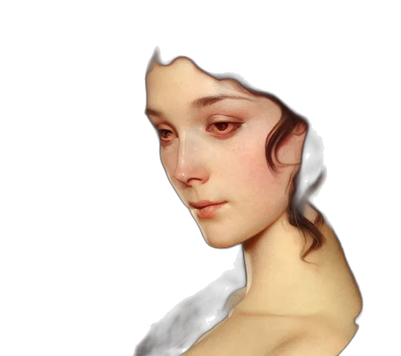 face, crown, hat, jewelry, photorealistic, oil painting, fantasy art, concept art transparent PNG cut-out