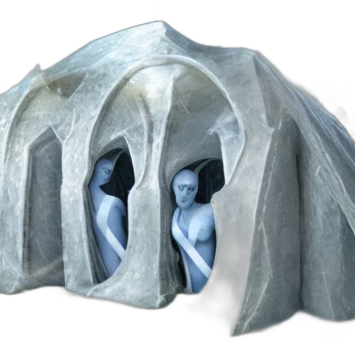 mask, umbrella, crown, hat, 3d render, concept art, fantasy art, underwater transparent PNG cut-out