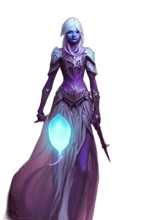 staff, dress, concept art, fantasy art transparent PNG cut-out