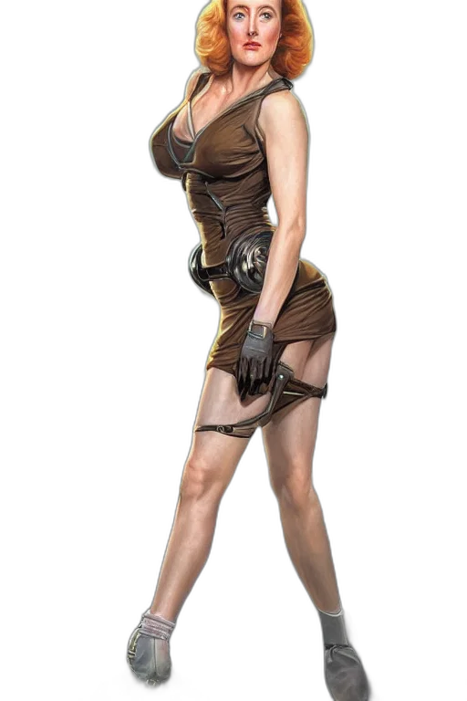 dress, staff, weapon, concept art transparent PNG cut-out