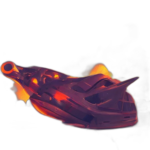 shoes, weapon, crown, dragon, 3d render, concept art, photorealistic, watercolor transparent PNG cut-out