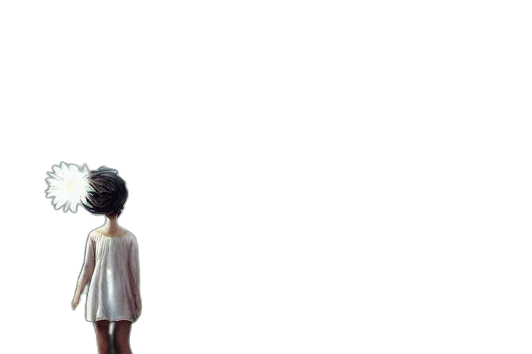 dress, hair, robot, creature, 3d render, concept art, photorealistic, pixel art transparent PNG cut-out