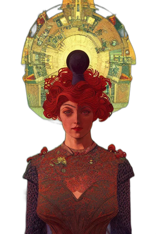 crown, mask, dress, face transparent PNG cut-out