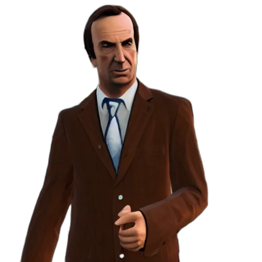 jacket, staff, face, robot transparent PNG cut-out