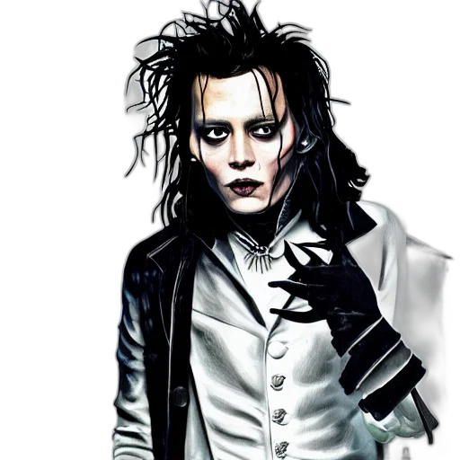 jacket, concept art, photorealistic, comic book art, cartoon, portrait, young, johnny transparent PNG cut-out