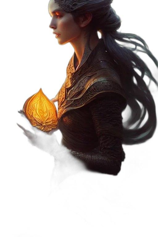 dragon, mask, staff, face transparent PNG cut-out