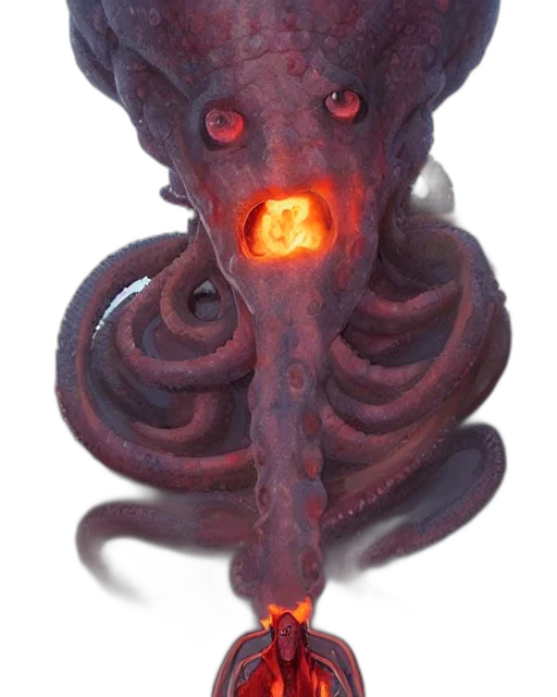 creature, staff, dragon, mask transparent PNG cut-out