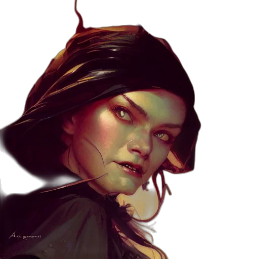 face, mask, fantasy art, comic book art transparent PNG cut-out