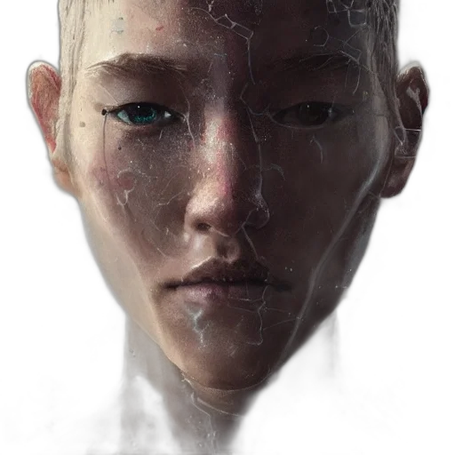 face, robot, mask, dragon, cyberpunk, photorealistic, fantasy art, concept art transparent PNG cut-out