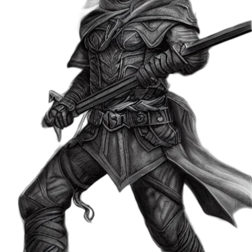 sword, staff, weapon, mask, fantasy art, concept art, pencil sketch, photorealistic transparent PNG cut-out