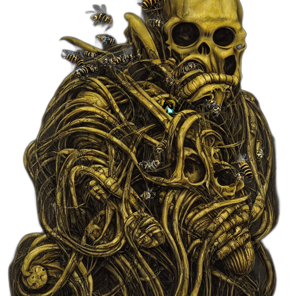 mask, creature, jewelry, staff transparent PNG cut-out