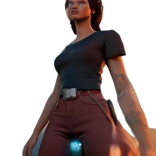 staff, jacket, weapon, dress transparent PNG cut-out